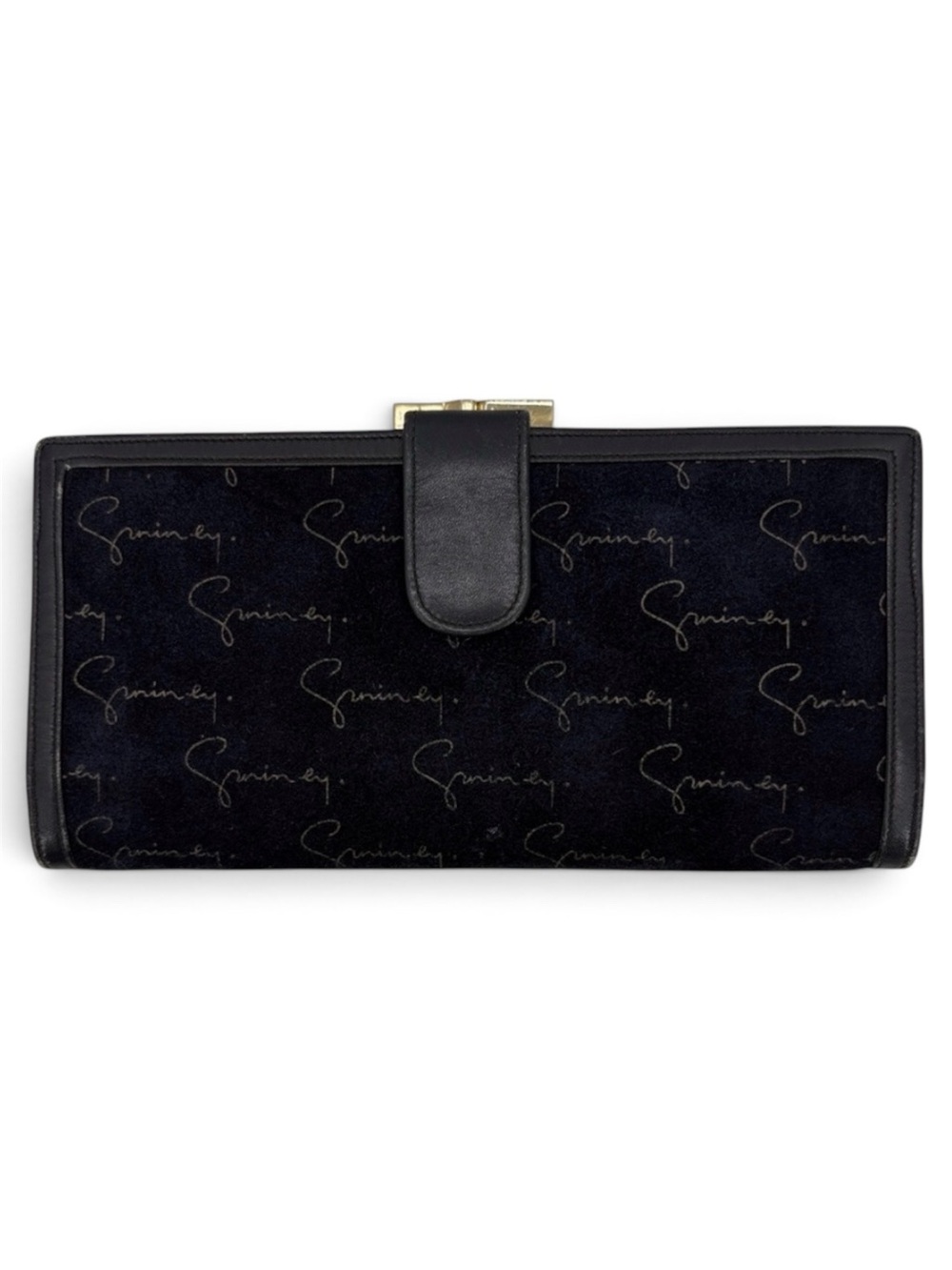 Givenchy Black Monogram Continental Wallet